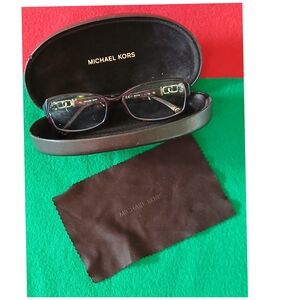 Michael Kors Black Eyeglasses MK217 with Case